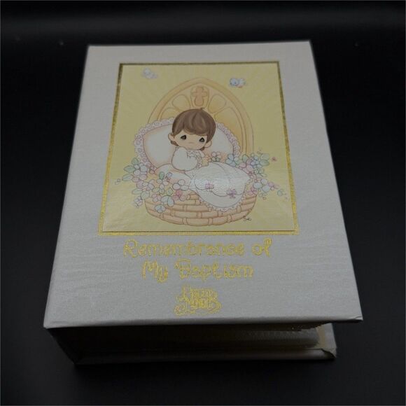 Precious Moments Other - Precious Moments Remembrance of My Baptism Hardcover Baby Book White